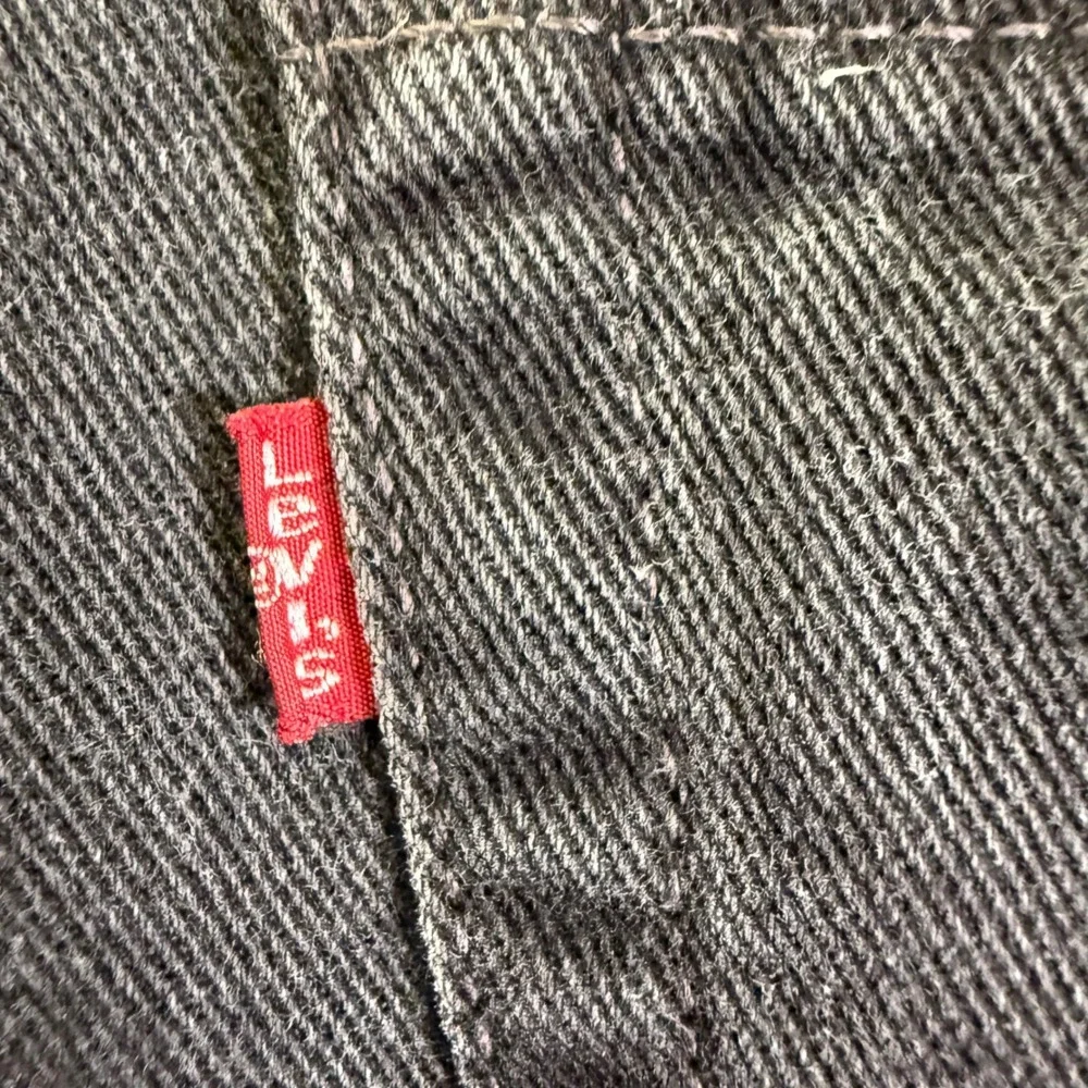 VINTAGE‎ Levi Jeans 550 38x30 Actual(36x29) Faded Black Relaxed USA 80s 90s